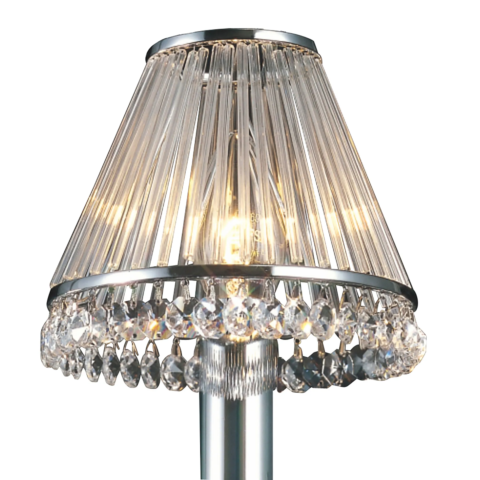 Crystal Shades Glass Crystal Shades Diyas Clip-On Shades